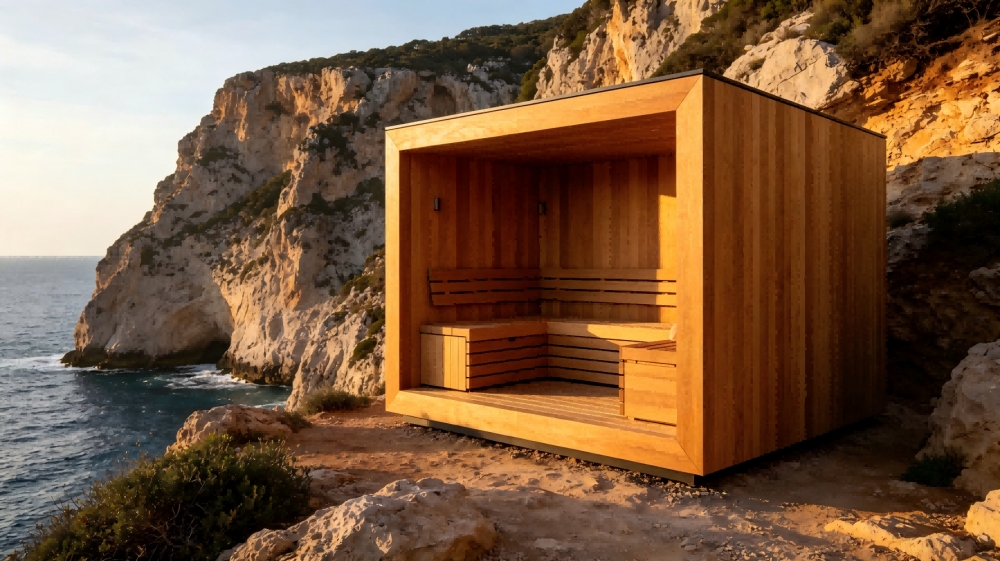 All-Weather Outdoor Sauna 